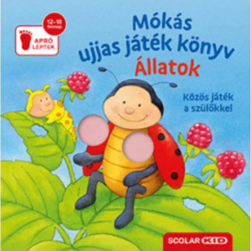 Mókás ujjas játék könyv - Állatok - Sandra Grimm