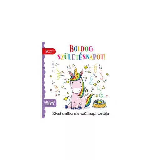 Boldog születésnapot! - Kicsi unikornis szülinapi tortája - Daniela Gamba