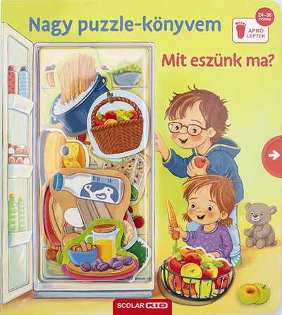 Nagy puzzle-könyvem - Mit eszünk ma? - Mila Rulff