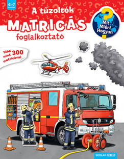 A tűzoltók - Matricás foglalkoztató - Niklas Bower