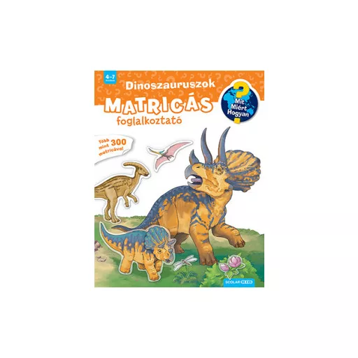 Dinoszauruszok - Matricás foglalkoztató - Stefan Richter