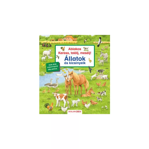 Ablakos Keress, találj, mesélj! - Állatok és kicsinyeik - Susanne Gernhauser
