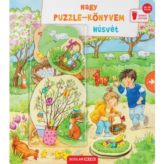 Nagy puzzle-könyvem - Húsvét - Mila Rulff