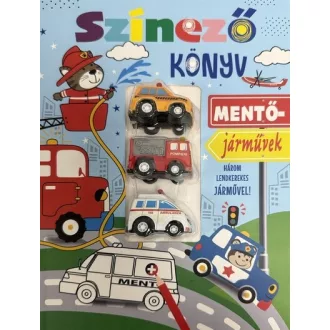 Színező könyv - Mentőjárművek