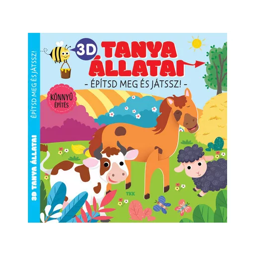 3D Tanya állatai - Építsd meg és játssz!