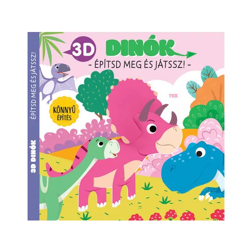 3D Dínók - Építsd meg és játssz!