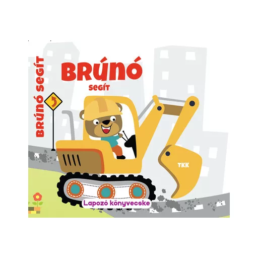 Brúnó segít - Lapozó könyvecske