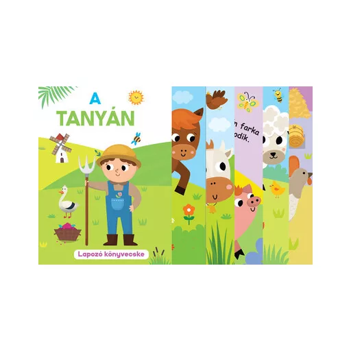 A tanyán - lapozó könyvecske