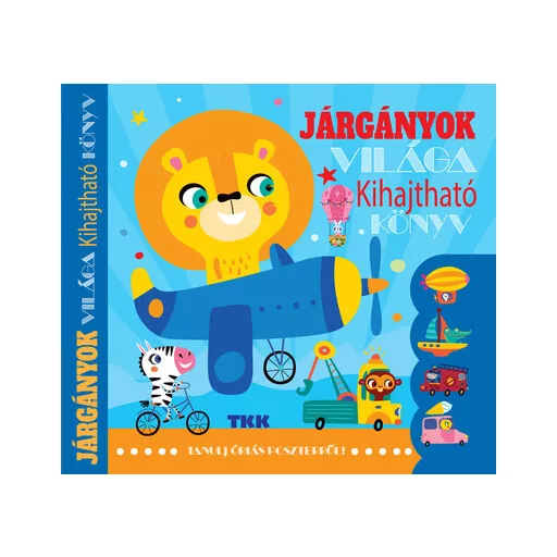 Járgányok világa - kihajtható könyv