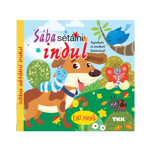 Sába sétálni indul
