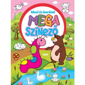 Maci és barátai - Mega színező