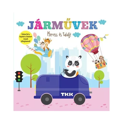 Járművek - Keress és találj!