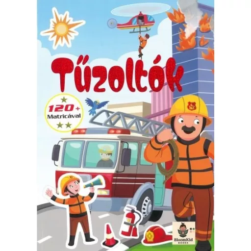 Tűzoltók 120 matricával