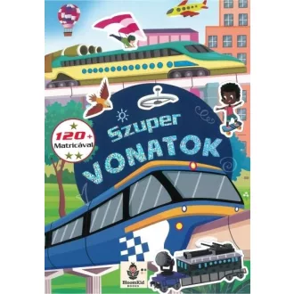 Szuper vonatok 120 matricával