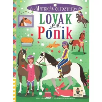 Lovak és Pónik - Matricás öltöztető