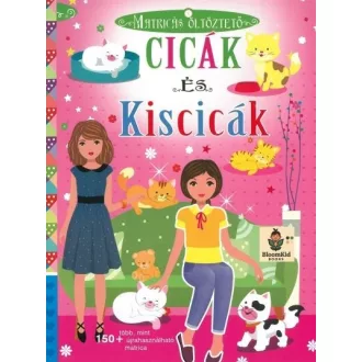 Cicák és Kiscicák - Matricás öltöztető