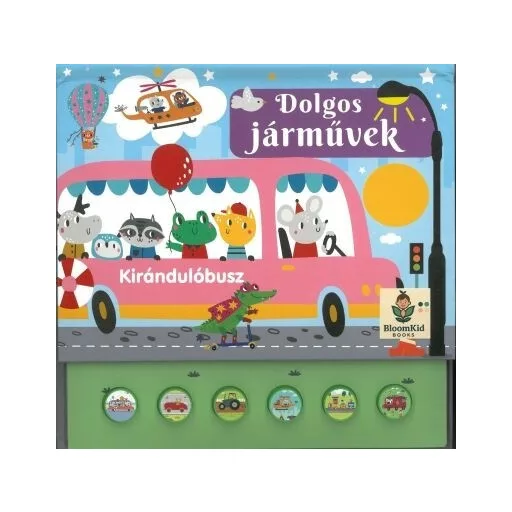 Dolgos járművek - Pop-up és hangoskönyv - TKK lapozó