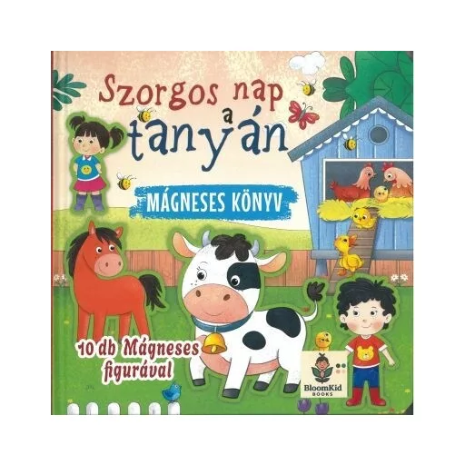 Szorgos nap a tanyán - Mágneses könyv