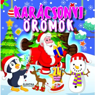 Karácsonyi örömök - 24 darabos puzzle