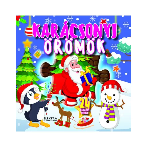 Karácsonyi örömök - 24 darabos puzzle