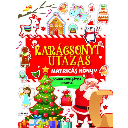 Karácsonyi utazás - Gondolkozz, játssz, ragassz!