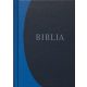 Biblia  - Revideált új ford. közepes - kemény , kék , zöld borítóval
