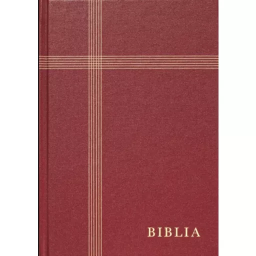 Biblia - Revideált új fordítás - Középméretű, vászon, bordó