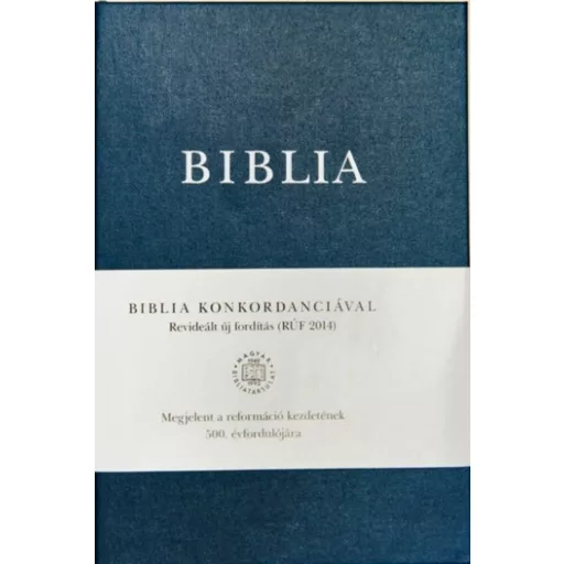 Biblia - Revideált új fordítású (RÚF 2014) konkordanciával, nagy méret, vászonkötés