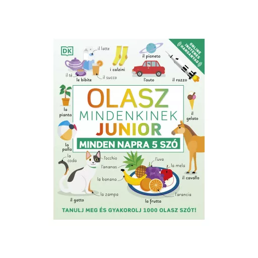 Olasz mindenkinek - Junior - Minden napra 5 szó