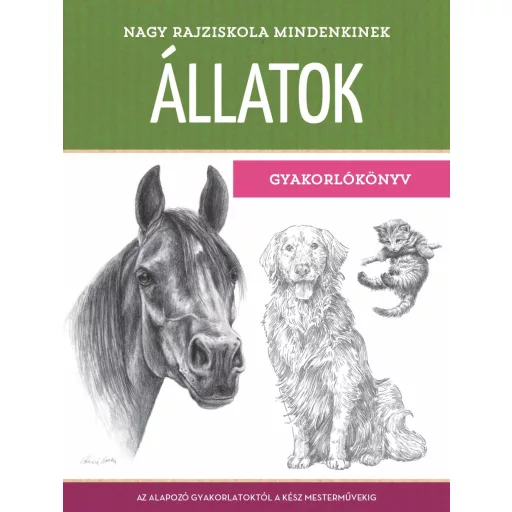 Nagy rajziskola mindenkinek - Állatok (Gyakorlókönyv) - Walter Foster