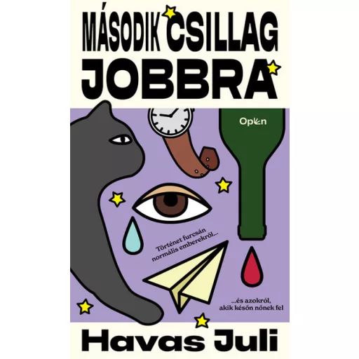 Második csillag jobbra - Történet furcsán normális emberekről és azokról, akik későn nőnek fel - Havas Juli