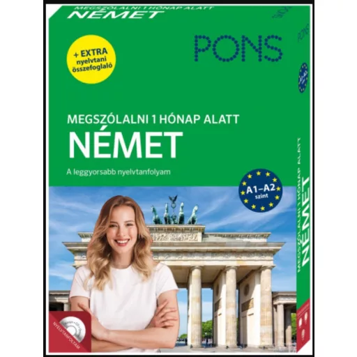 PONS Megszólalni 1 hónap alatt - Német (CD és ONLINE hanganyag)