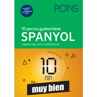   PONS 10 perces gyakorlatok SPANYOL - Dr. María Jesús Peréz Bazán, Marta Walter Perera