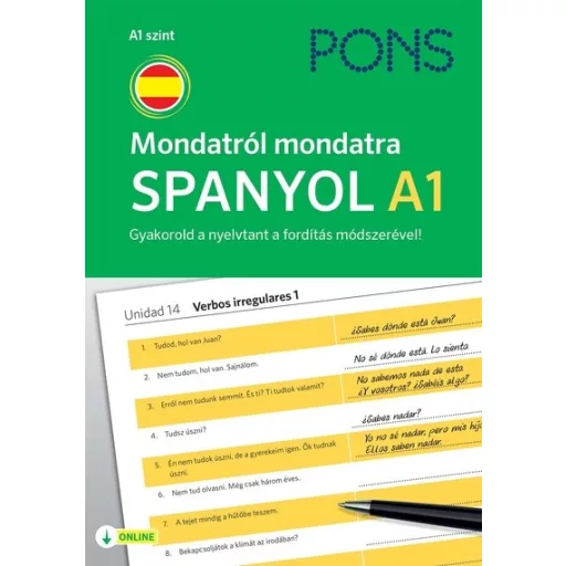 PONS Mondatról mondatra Spanyol A1 (Új kiadás)
