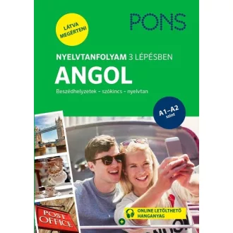PONS Nyelvtanfolyam 3 lépésben ANGOL - Stuart Amor