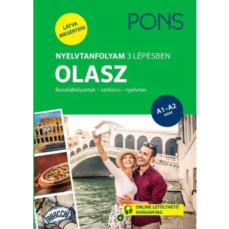   PONS Nyelvtanfolyam 3 lépésben OLASZ - Bettina Müller Renzoni