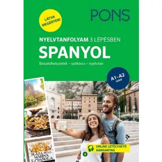   PONS Nyelvtanfolyam 3 lépésben SPANYOL - Elisabeth Graf Riemann