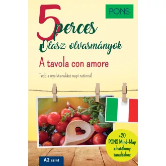   PONS 5 perces olasz olvasmányok - A tavola con amore - Claudia Mencaroni