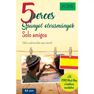   PONS 5 perces spanyol olvasmányok - Solo amigos - Iván Reymóndez Fernández, Manuel Vila Baleato