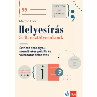 Helyesírás 5-8. osztályosoknak - Marton Lívia