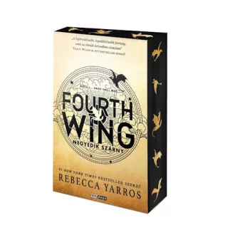   Fourth Wing - Negyedik szárny (éldekorált) - Rebecca Yarros