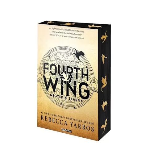 Fourth Wing - Negyedik szárny (éldekorált) - Rebecca Yarros