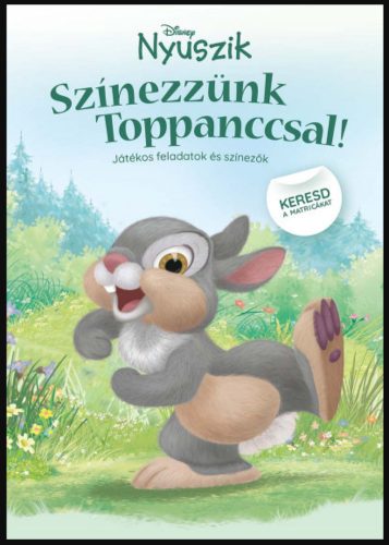 Disney Nyuszik - Színezzünk Toppanccsal!