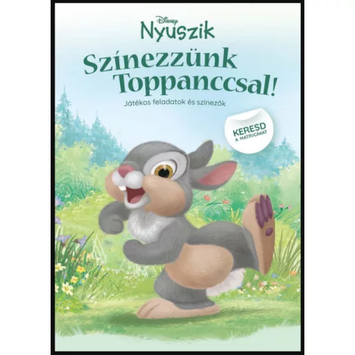Disney Nyuszik - Színezzünk Toppanccsal!