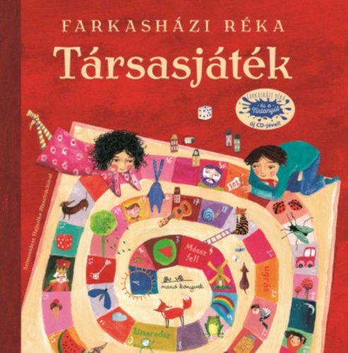 Társasjáték (könyv + CD) - Farkasházi Réka