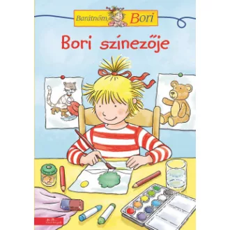   Bori színezője - Barátnőm, Bori foglalkoztató - Ulrich Velte