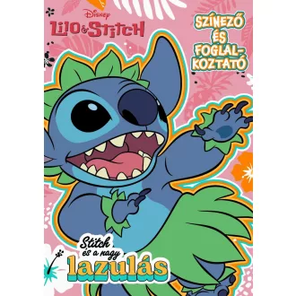 Stitch és a nagy lazulás - színező és foglalkoztató