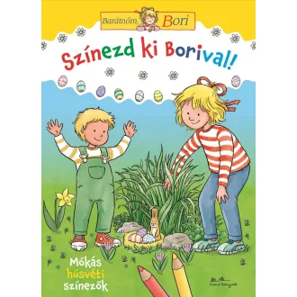 Színezd ki Borival! - Mókás húsvéti színezők