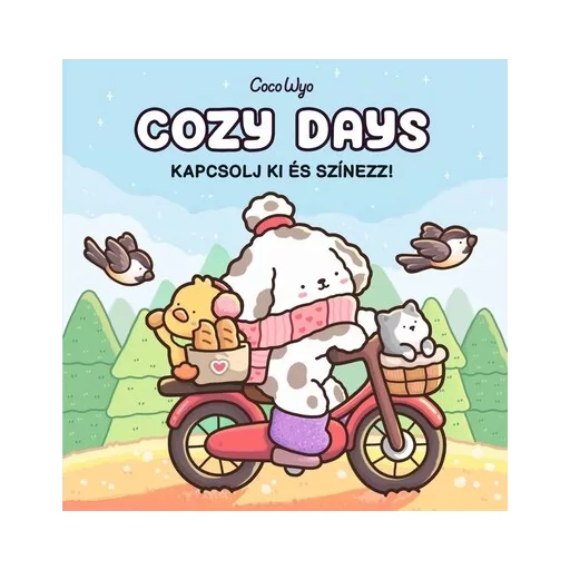 Cozy Days - Kapcsolj ki és színezz!