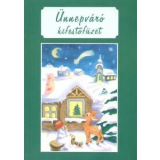 Ünnepváró kifestőfüzet (Kifestő)